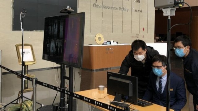 紅外熱成像人體測溫儀