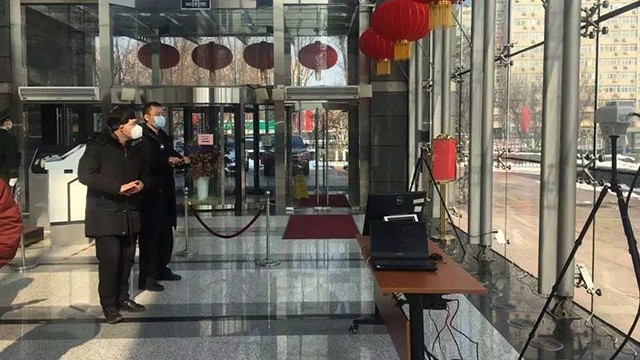 多人紅外線人體測(cè)溫儀